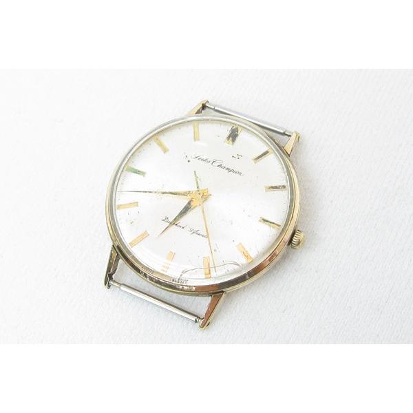 M0530☆セイコー チャンピオン 手巻き 19石 15026E☆0613【中古
