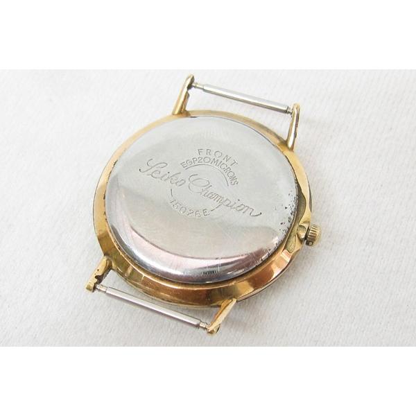 M0530☆セイコー チャンピオン 手巻き 19石 15026E☆0613【中古