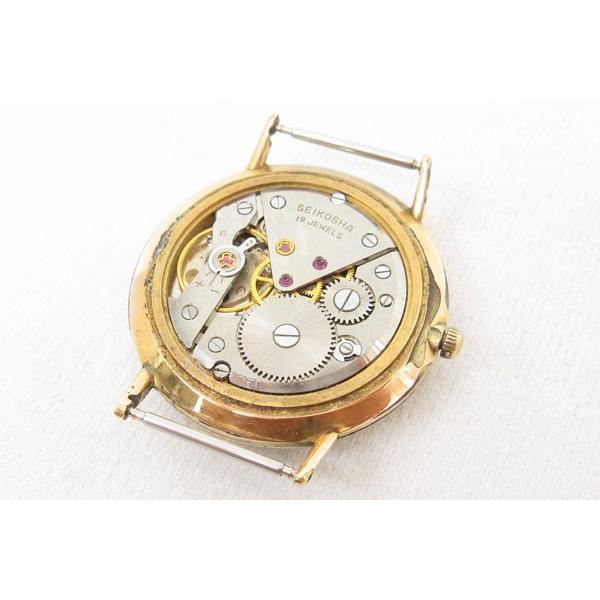 M0530☆セイコー チャンピオン 手巻き 19石 15026E☆0613【中古
