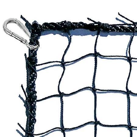 最先端 Net, Backstop Baseball Nylon Knotted Twisted #18 JFN Nets For Just 10' 並行輸入品 25' x その他野球用品