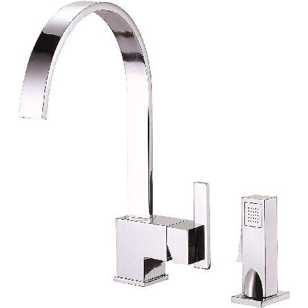 【ご予約品】 D401144 Gerber Kitchen 並行輸入品 Chrome Faucet, キッチン蛇口、水栓