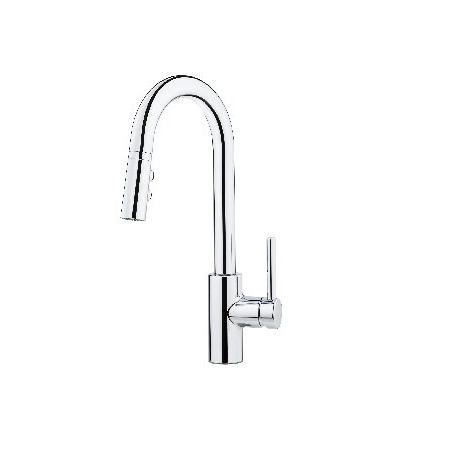 人気ブランドを 1-Handle Stellen LG572SAC Pfister Pull 並行輸入品 Chrome Polished Faucet, Bar/Prep Down キッチン蛇口、水栓
