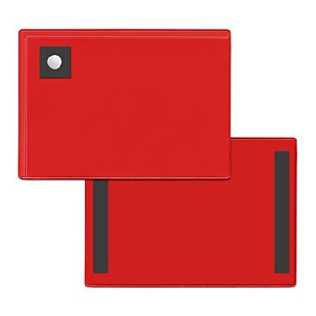 新作グッ - 25-Pack - 6" x 4" - Magnetic-Back - Pockets Card" Closure"Idea Magnetic StoreSMART Red 並行輸入品 MCP46MBPQR-25 - デスク、机用付属品、パーツ
