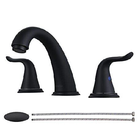 お客様満足度no 1 Wowow Widespread Bathroom Faucet 3 Hole Black Widespread Faucet 8 Inch Center Bathroom Faucets Pop Up Drain Assembly Vanity Faucet Double Ha Idvdxxamb07v5lt8m3 輸入コレクション Net 通販 Yahoo ショッピング 日本製