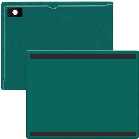 StoreSMART - Magnetic Closure Pocket - Magnetic-Back - 300-Pack - Green - 8.5" x 11" (MCP8511MBPQG-300) 並行輸入品 デスク、机用付属品、パーツ