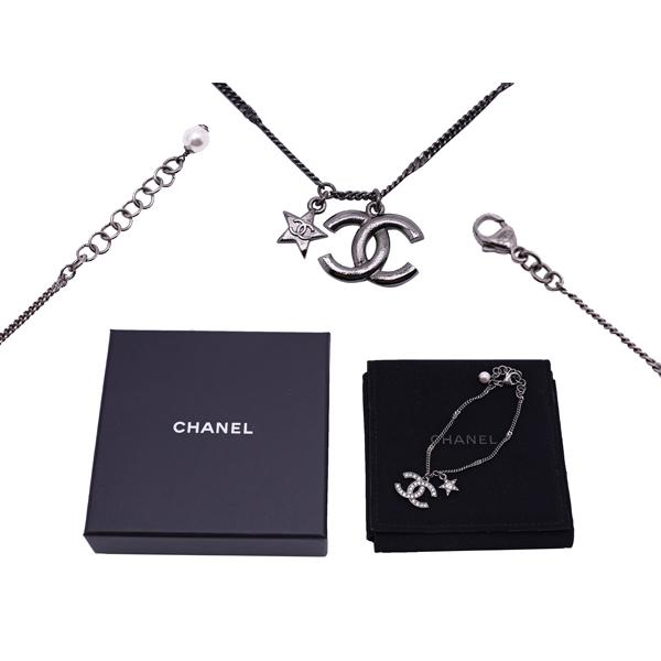 美品　CHANEL　シャネル　ラインストーン　ココマーク　ブレスレット　パール　スター　｜collection-s｜03