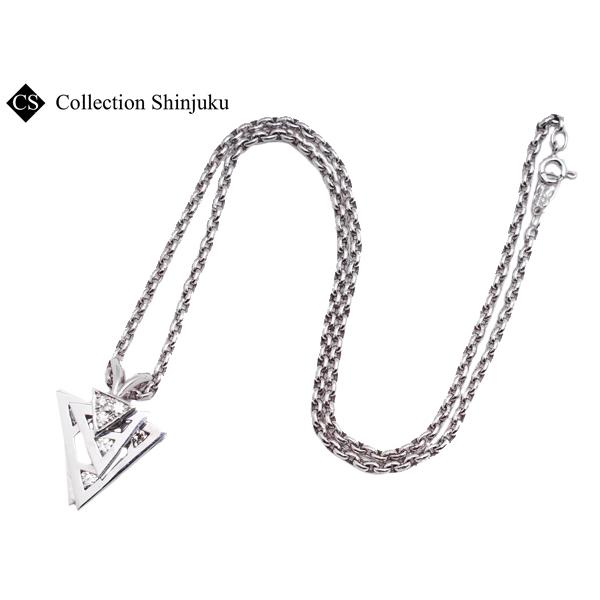 極美品　ウォルサム　WALTHAM　ダイヤネックレス　K18WG