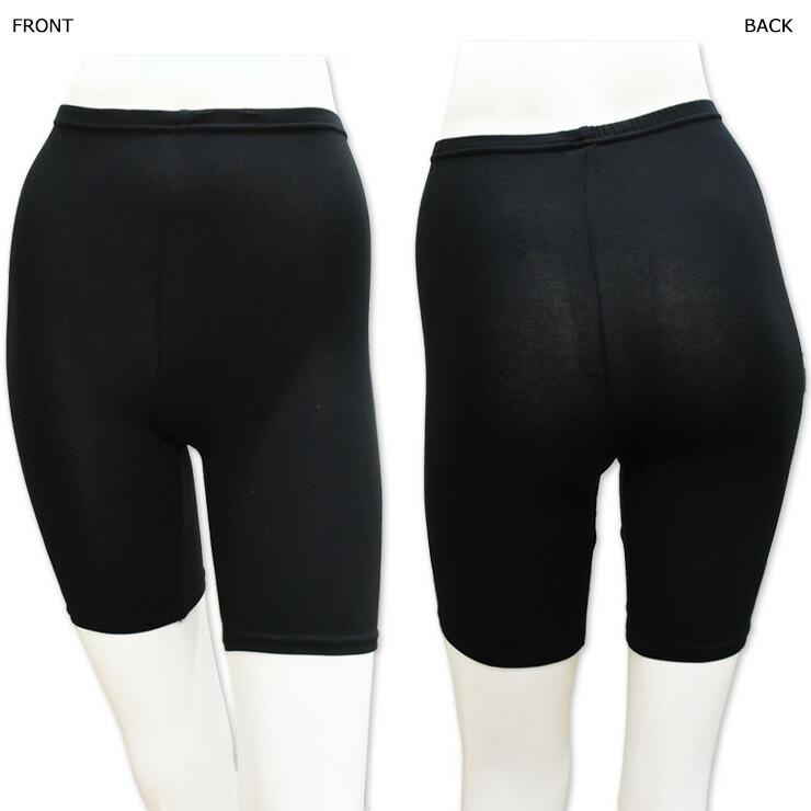 スパッツ　2枚セット　黒のスパッツ左膝に小さい穴あり　値下げ検討します スパッツ レディース 1分丈 2枚組 セット 一分丈スパッツ 黒パンツ