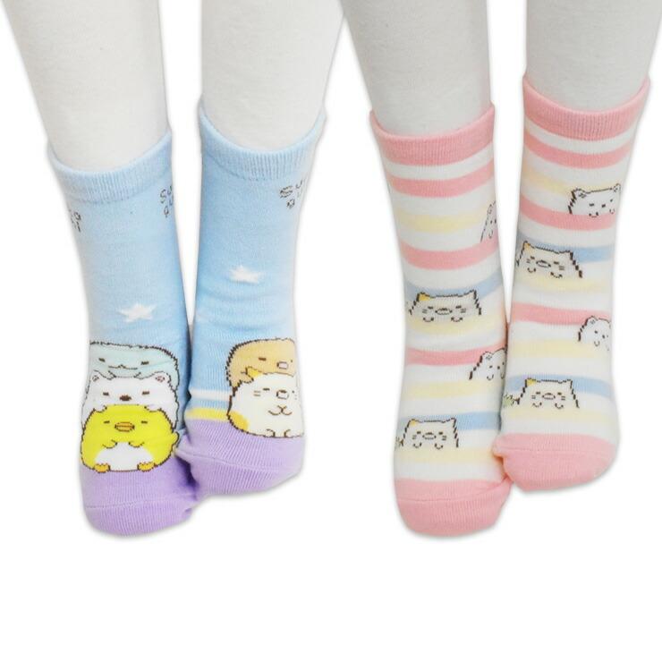 １足400円＊カラフルキャラクターソックス キャラクター 靴下 セット おまかせ3足組 送料無料 キッズ