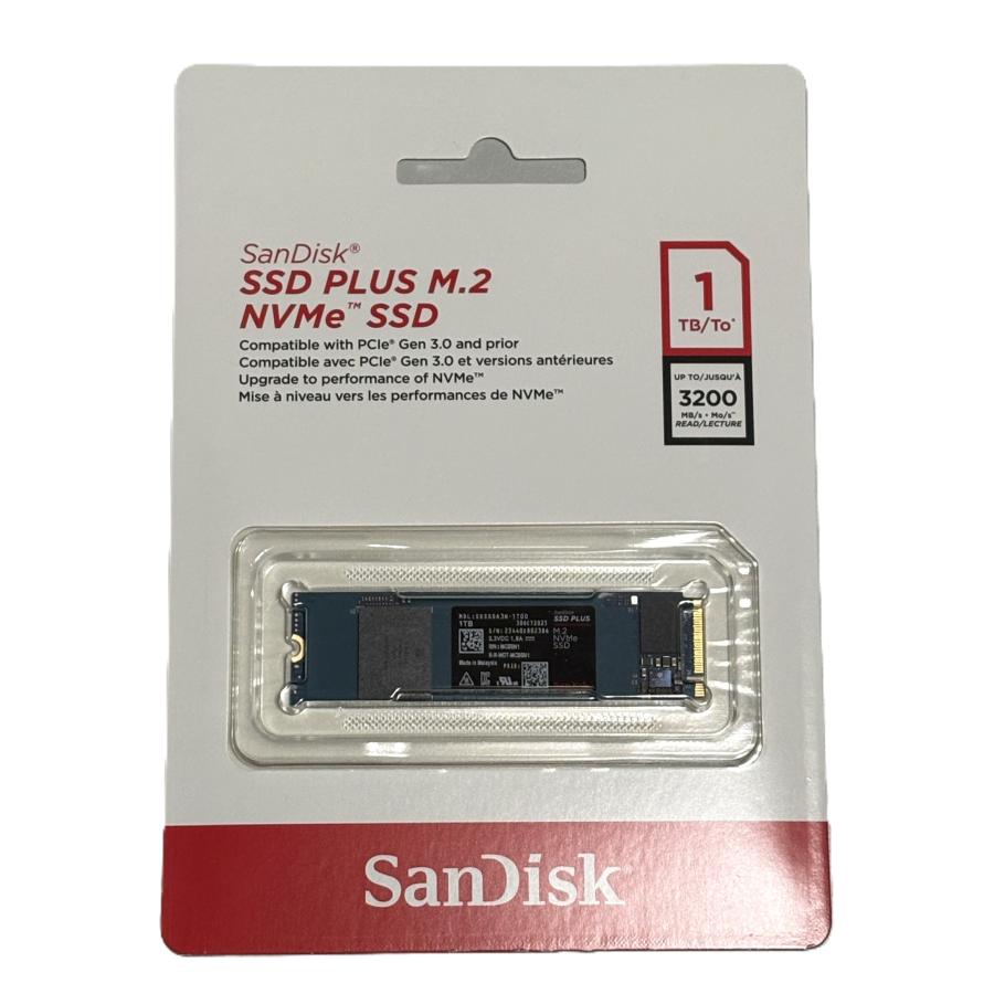 SanDisk（サンディスク） 【未開封】Sandisk SSD PLUS M.2 NVMe SSD