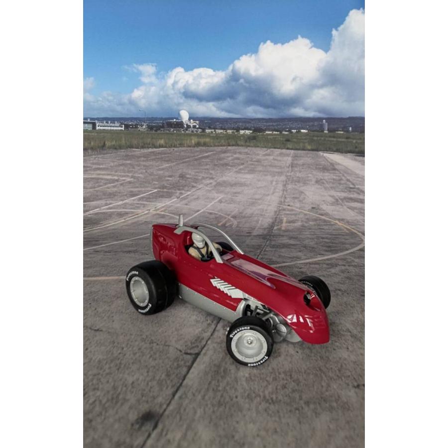 目玉特別企画☆クラシックイメージでインテリアにも☆ドリフト走行を手軽にHIROBO ドリコン【クリムソン：レッド系】ワイルドフォッカー☆現状での販売です_2