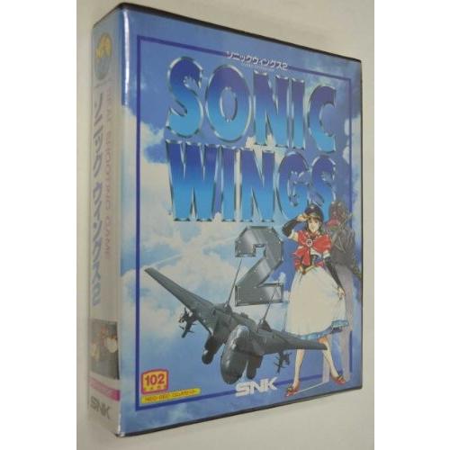 ソニックウイングス2 ネオジオROMカセット Yahoo!オークション- (NEOGEO) ソニックウイングス2 （ROMカセット