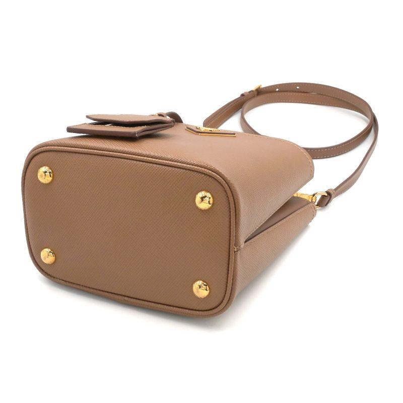 PRADA（プラダ） パニエ サフィアーノレザー ミニバッグ 1BA217