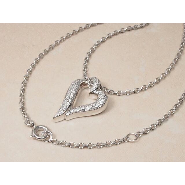 ブシュロン ハートダイヤネックレス K18wg ホワイトゴールドネックレス 新品仕上げ済 パヴェダイヤ 中古 送料無料 C コレクションシバ 通販 Yahoo ショッピング