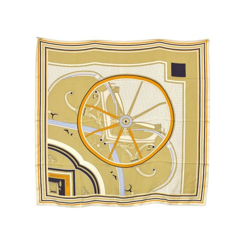 HERMES エルメスカレ90 ジョージワシントンの馬車