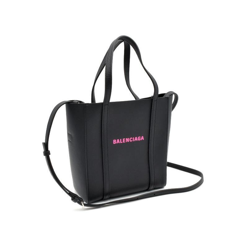 バレンシアガ EVERYDAY XXSトートバッグ 551815 カーフスキン ブラック  