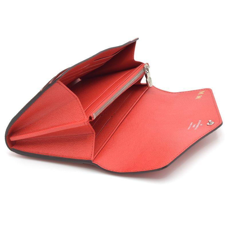 ルイヴィトン エピ ポルトフォイユ サラ コクリコ 長財布 M60723 赤