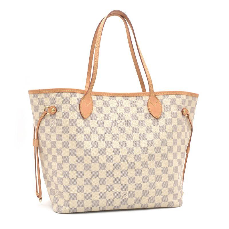 ルイヴィトン ネヴァーフルMM N41361 ダミエアズール トートバッグ  