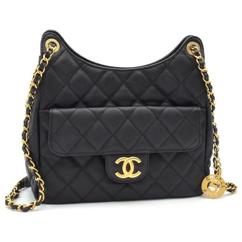 CHANEL シャネル ホーボーショルダーバッグ AS3693 キャビア CHANEL シャネル ホーボーショルダーバッグ AS3693 キャビア