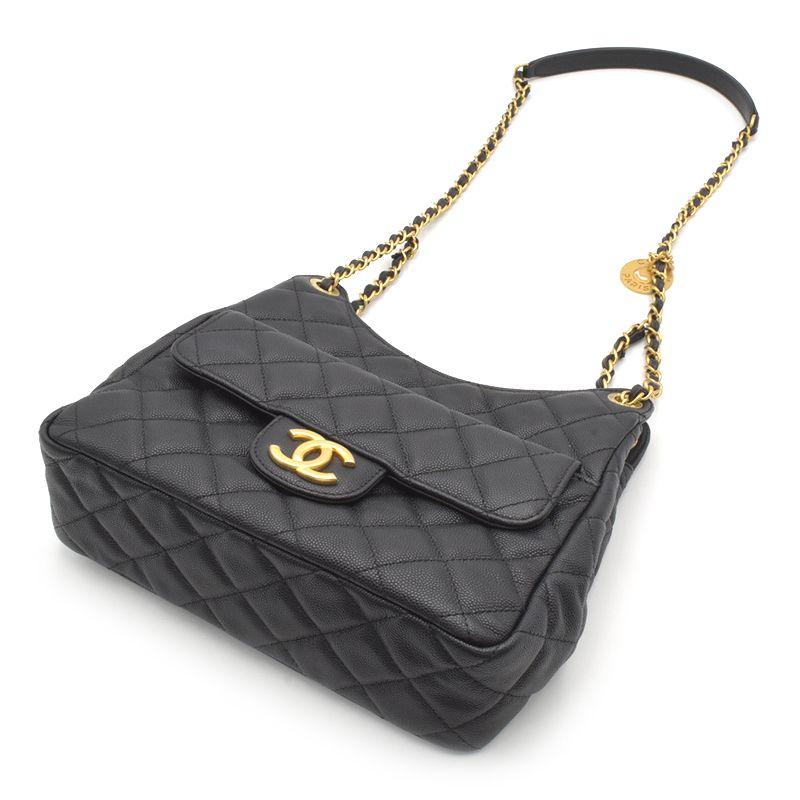 CHANEL シャネル ホーボーショルダーバッグ AS3693 キャビア CHANEL シャネル ホーボーショルダーバッグ AS3693 キャビア