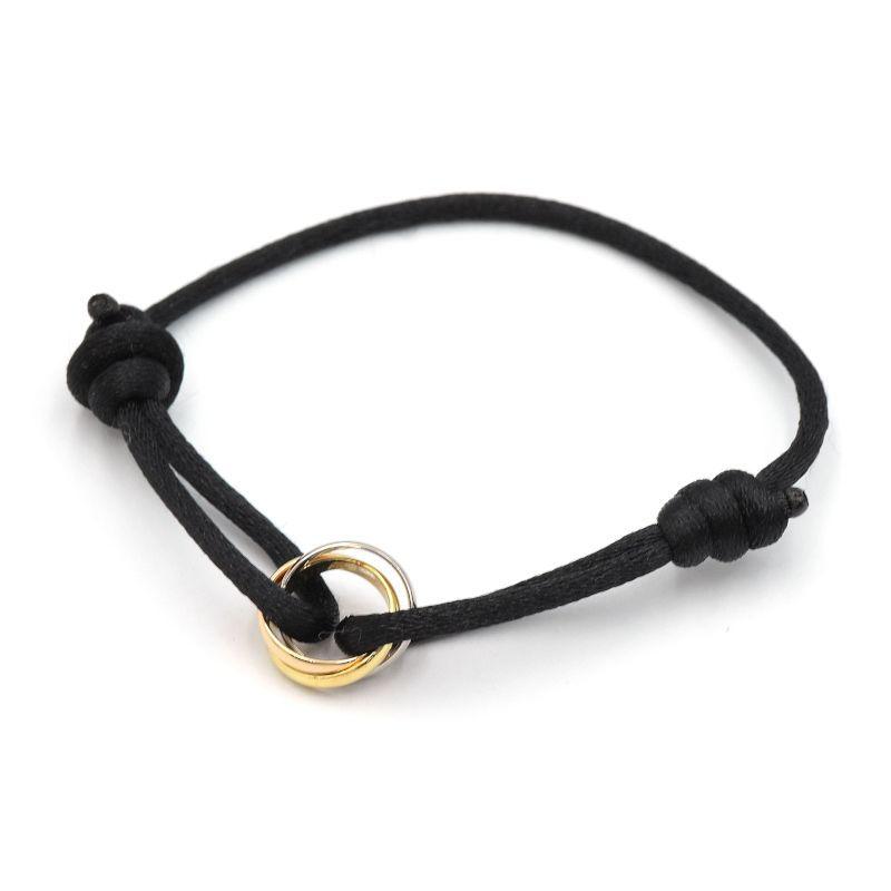 TRINITY（Cartier） カルティエ トリニティコードブレスレット K18YG