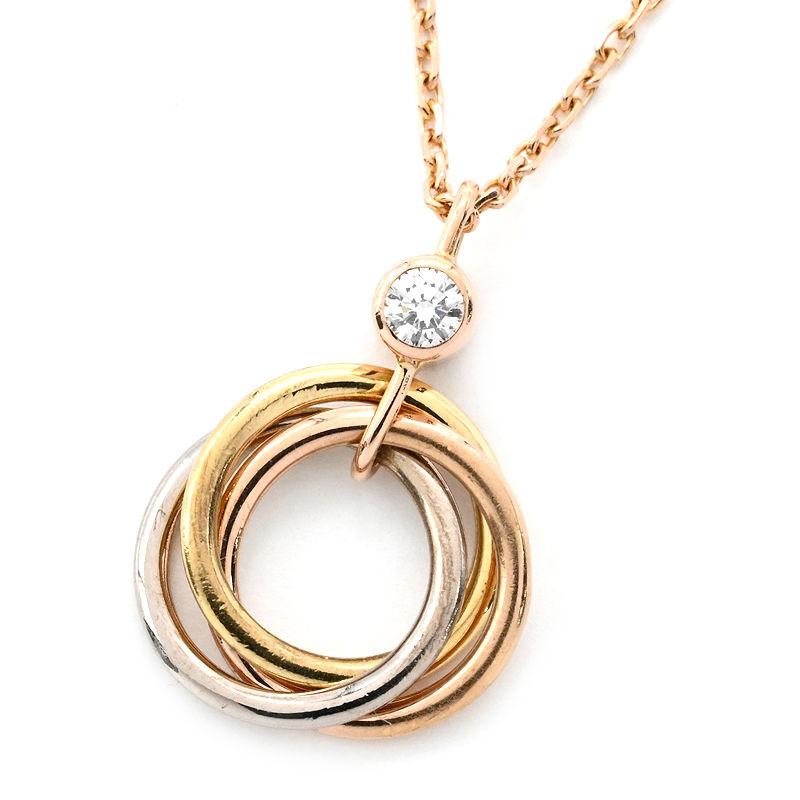 Cartier（カルティエ） トリニティペンダント K18PG K18YG K18WG 