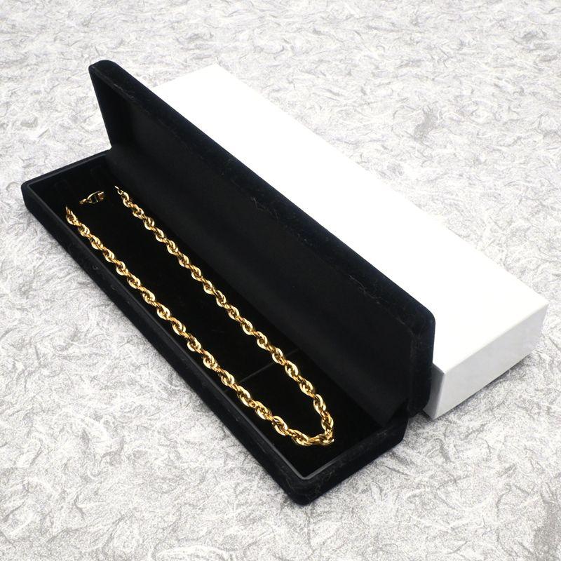 ツイストチェーンネックレス K18YG スクリューチェーンネックレス ツイストネックレスチェーン イエローゴールド 地金19.1g 中古 送料無料 ツイストチェーンネックレス K18YG ツイストネックレスチェーン