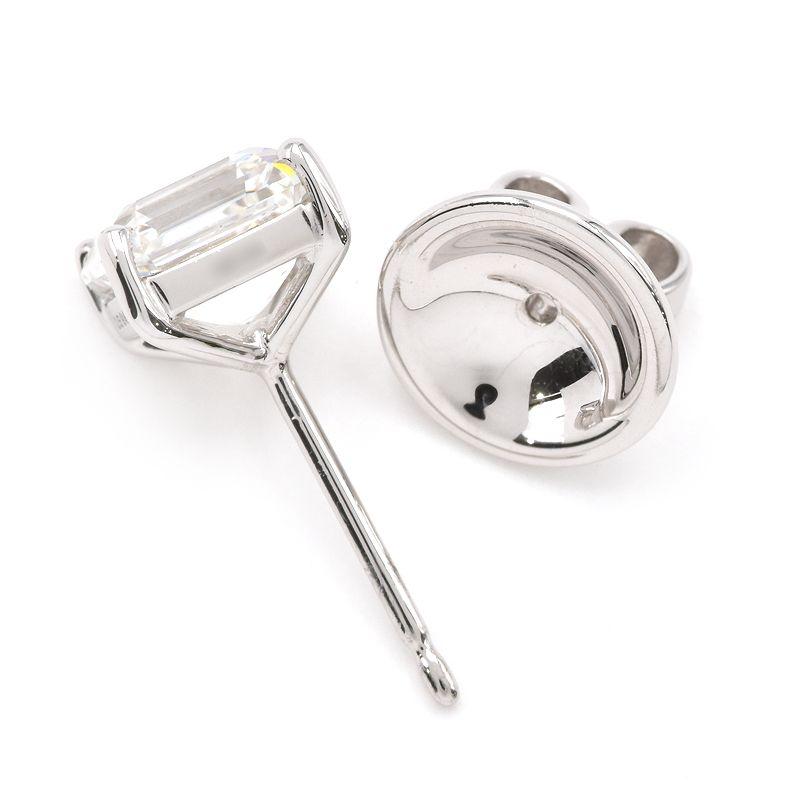 グラフ Gカラー/VS-2/2.03ctダイヤモンドピアス K18WG 片耳用 グラフ Gカラー/VS-2/2.03ctダイヤモンドピアス K18WG 片耳用