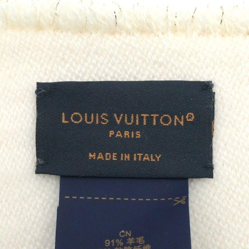 レイキャビック マフラー 【美品】ルイ・ヴィトン LOUIS (ブラック 黒 レイキャビック マフラー ルイ・ヴィトン VUITTON 小物