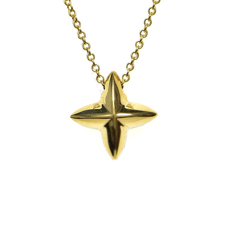 TIFFANY＆Co ティファニー シリウススター エルサペレッティ ネックレス Elsa Peretti ティファニー シリウススターペンダント K18YG エルサ