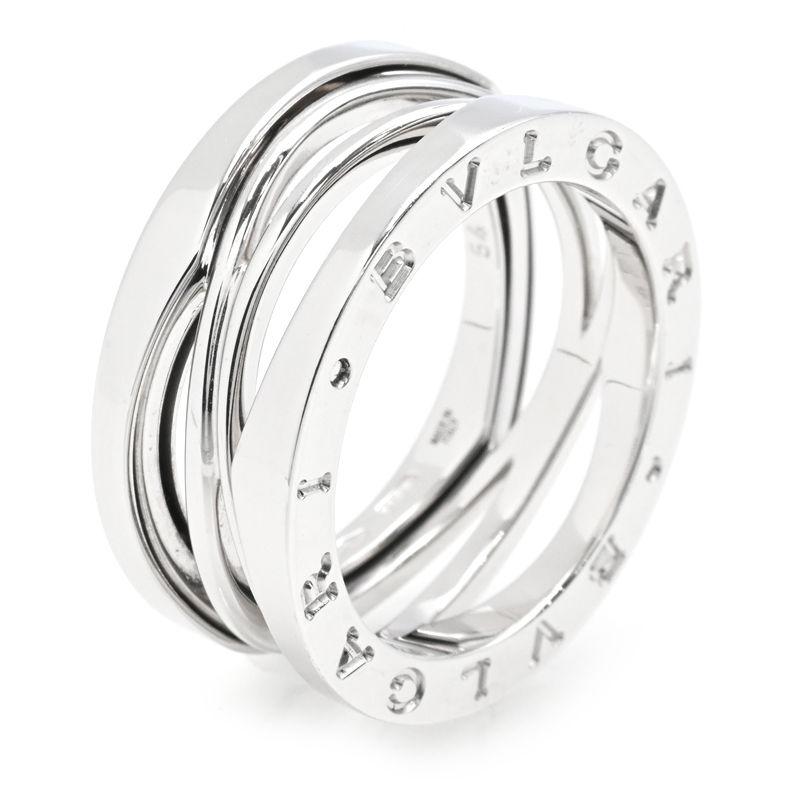 ビー・ゼロワン ブルガリ レジェンドリング #54 13号 K18WG B.Zero1