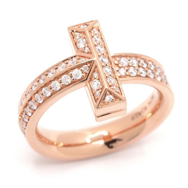 Tiffany T ティファニー ティファニーT Tワンリング 68169798 14号 US7 