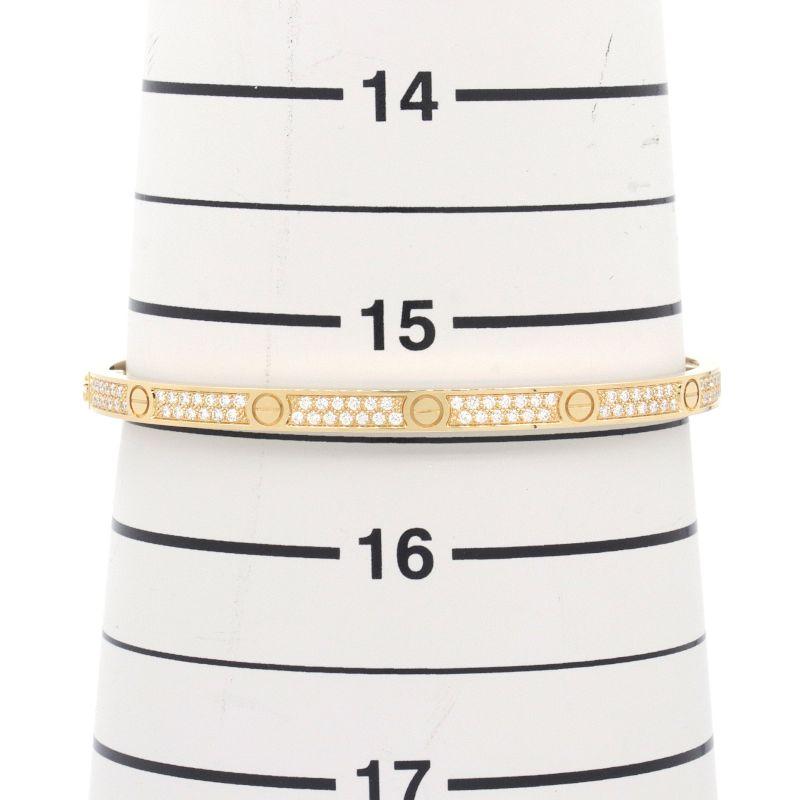 LOVE（Cartier） カルティエ Loveブレスレット スモールモデル パヴェ