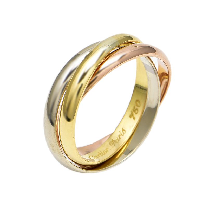 カルティエ トリニティリング　48 TRINITY（Cartier） カルティエ トリニティリングクラシックモデル #48