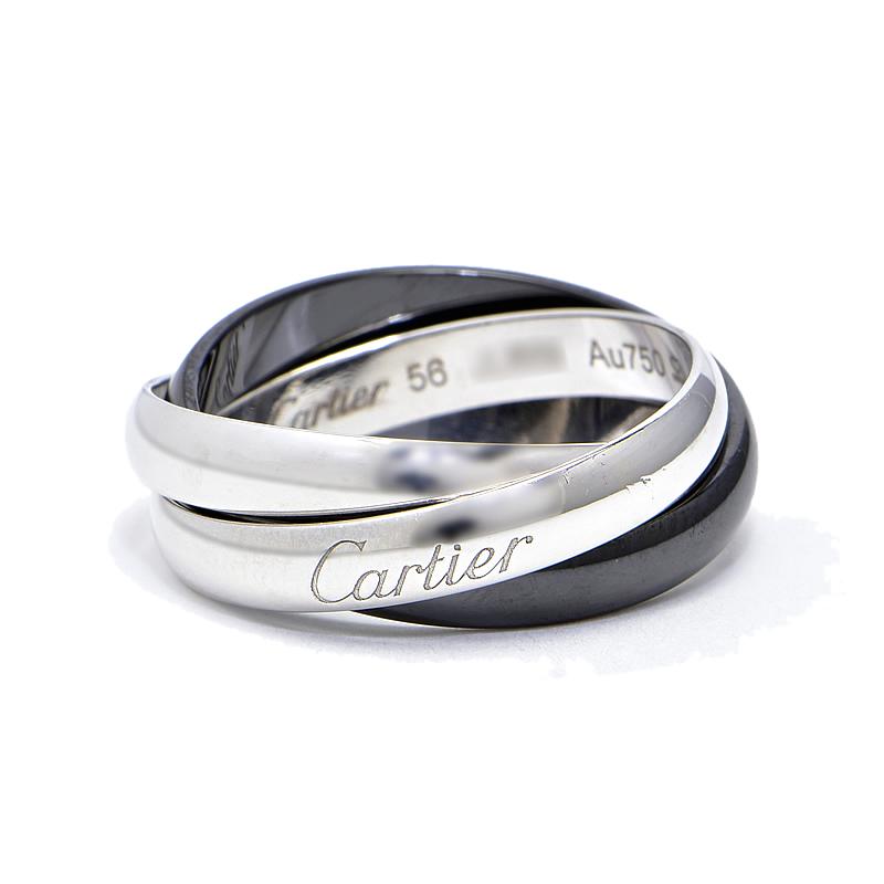 TRINITY（Cartier） カルティエ トリニティリングセラミッククラシック