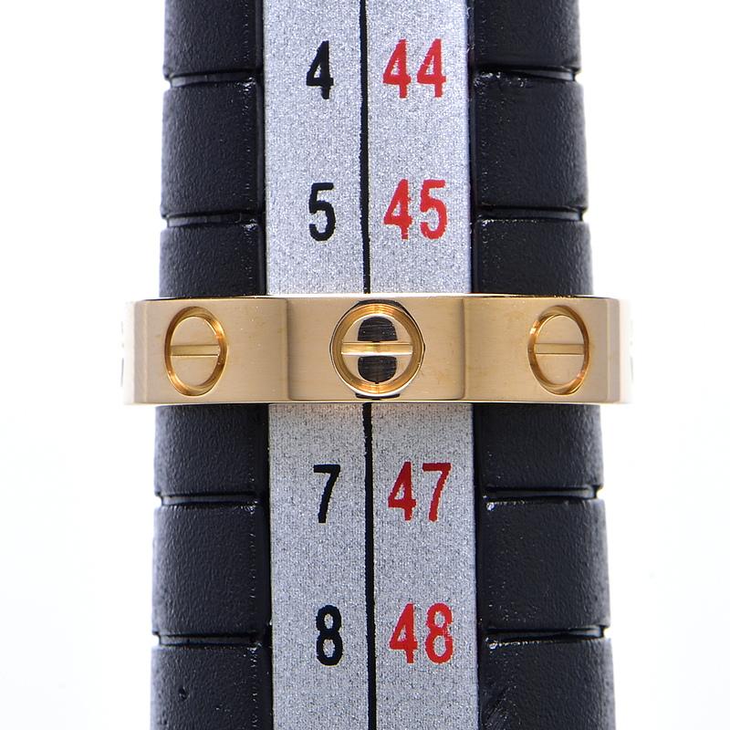 LOVE（Cartier） カルティエ LOVEリングスモールモデル #46 6号