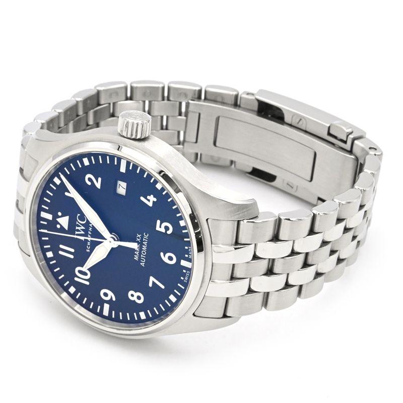 [3年保証] IWC メンズ パイロットウォッチ マークXX IW328202 箱保 マーク20 カレンダー ブラック 黒文字盤 自動巻き 腕時計 中古 送料無料 | パイロット・ウォッチ | 03