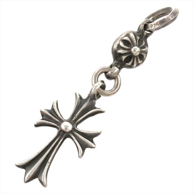 人気メーカー ブランド クロスチャーム タイニーch 1ボール クロムハーツ ネックレストップ 送料無料 中古 Hearts Chrome ペンダントトップ シルバー Sv925 メンズアクセサリー Headshotsbar Com
