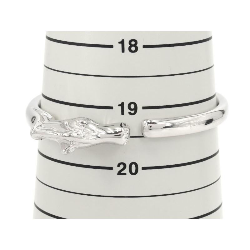 5☆大好評 美品 HERMES エルメス バングル リザード メタル レッド