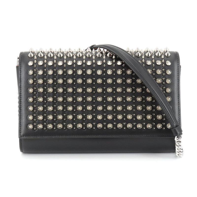 クリスチャンルブタン チェーンショルダーバッグ 未使用 スパイク  