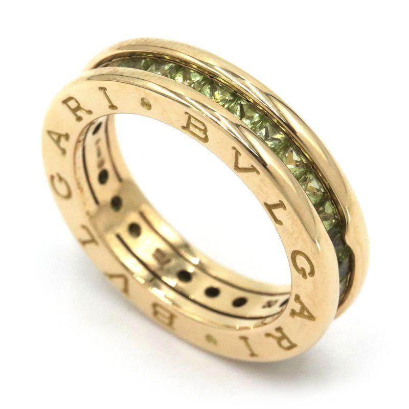 BVLGARI ブルガリ ビー・ゼロワン 1バンド リング #50 10号 K18YG  