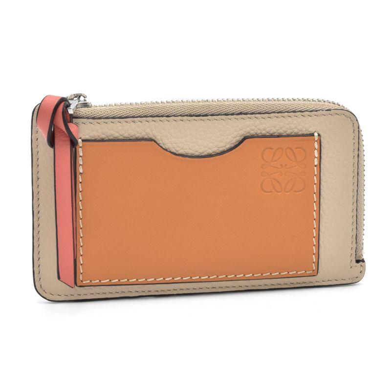 ロエベ コインカードホルダー ソフトグレインカーフ C660Z40X04 ライトオーツ ハニー ベージュ コインケース カードケース 中古 送料無料  :c240601093005:コレクションシバ - 通販 - Yahoo!ショッピング