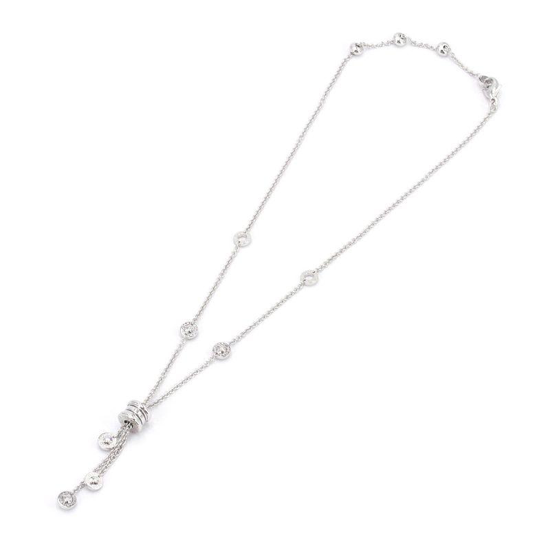 BVLGARI ブルガリ ビー・ゼロワンエレメントネックレス K18WG BVLGARI ブルガリ ビー・ゼロワンエレメントネックレス K18WG