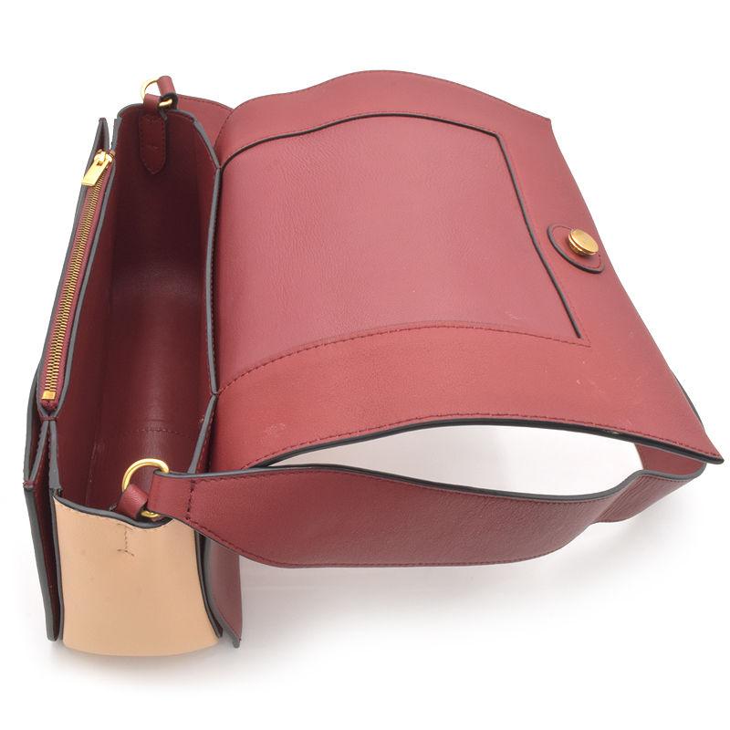 CELINE セリーヌ フレーム 180263AQO.27RY カーフレザー バーガンディ 