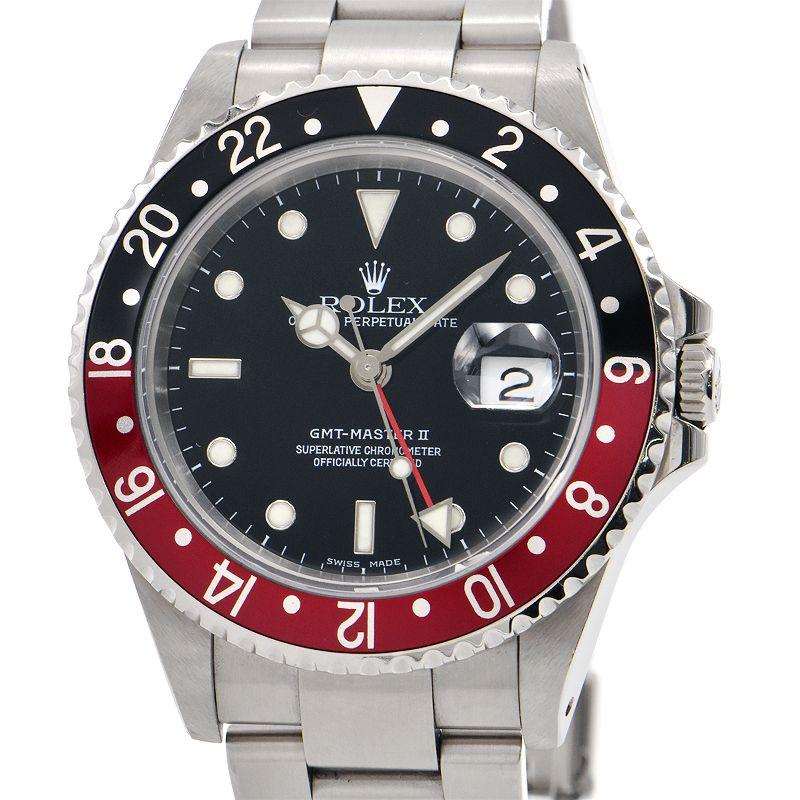 GMTマスターII [3年保証] ロレックス メンズ GMTマスター2 16710 P番  