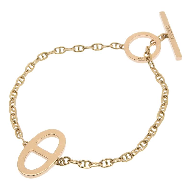 HERMES エルメス シェーヌダンクル コントゥール ブレスレット HERMES エルメス シェーヌダンクル コントゥール ブレスレット
