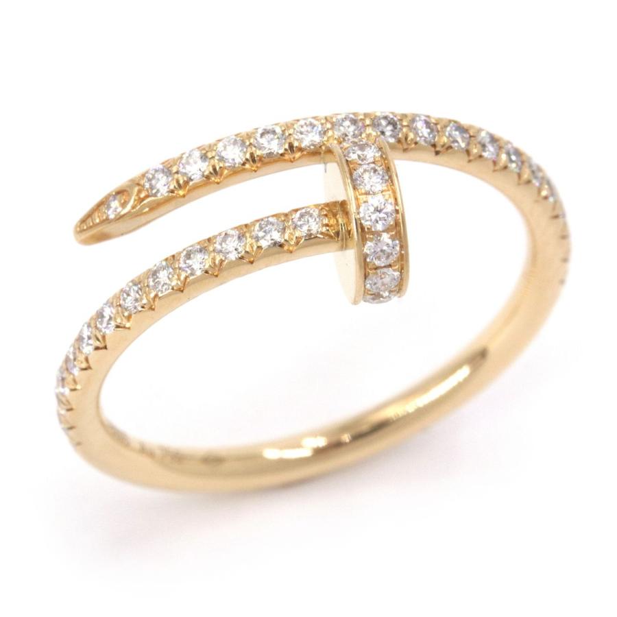 Cartier カルティエ ジュストアンクル リング B4231551 #51 K18YG 合計 