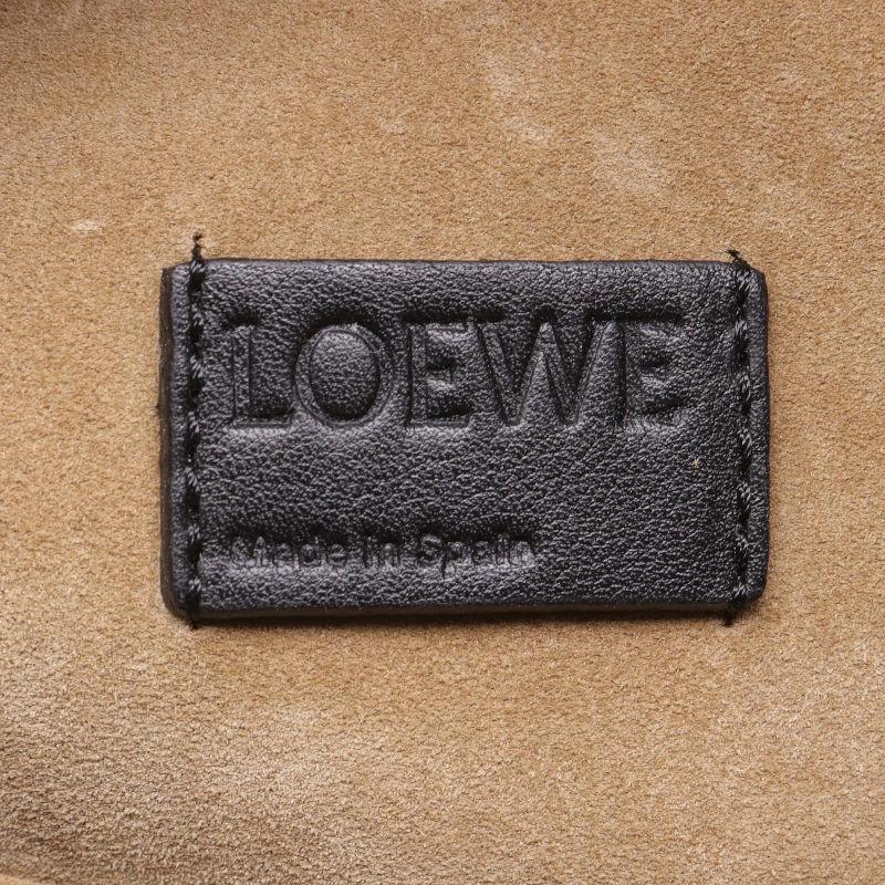 LOEWE ロエベ ブリーフケース ブラック グレインカーフレザー LOEWE ロエベ ブリーフケース ブラック グレインカーフレザー