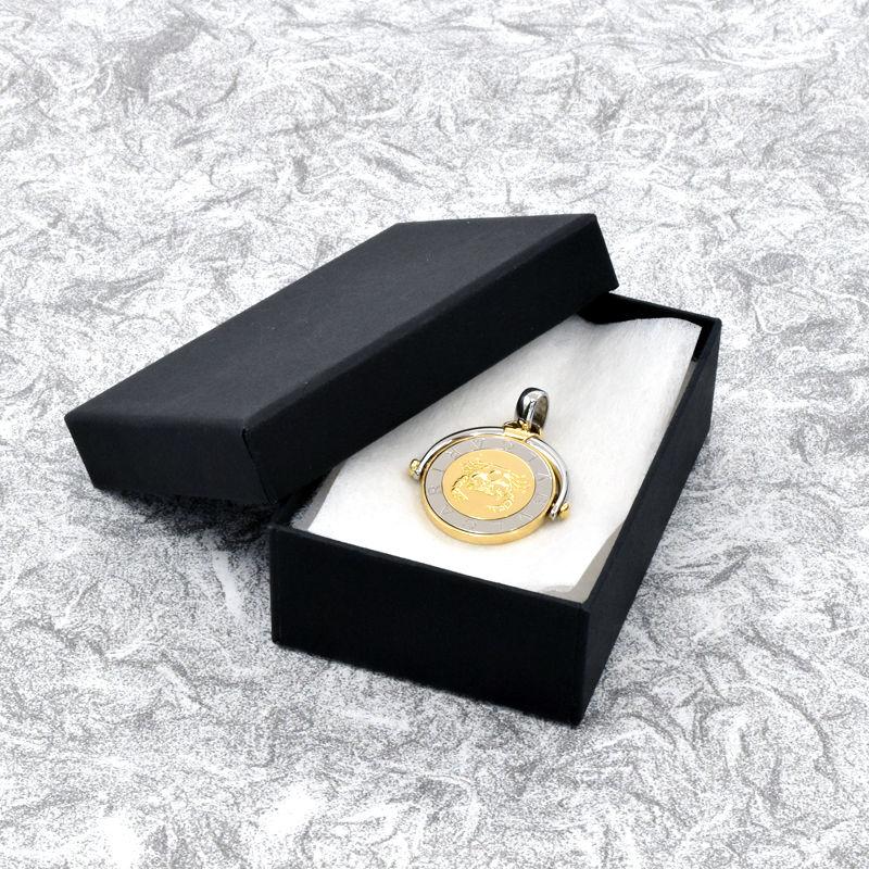 BVLGARI（ブルガリ） ホロスコープペンダントトップ K18YG SS 蟹座 か