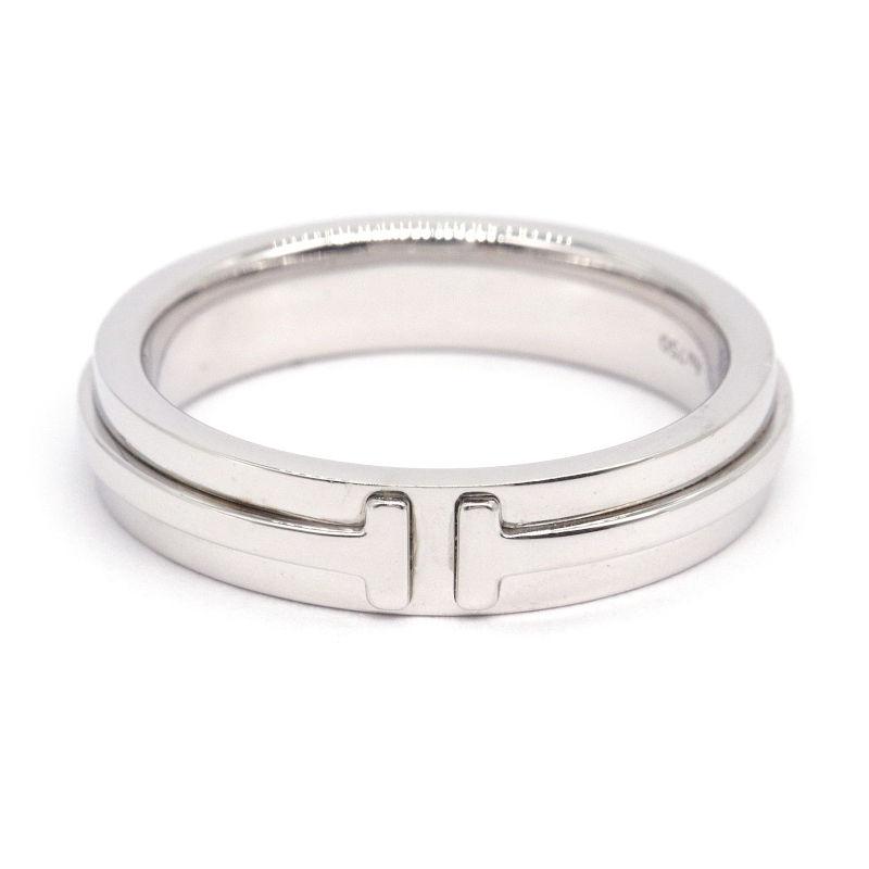 ティファニー ツーナローリング ティファニー T ナローリング ホワイトゴールド | Tiffany & Co.